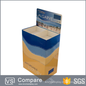 Cost Effective Cardboard Grocery Store Dump Bin Displays